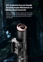 Klarus GL4 Tactical Rail 3300 Lümen Tüfek Feneri