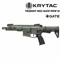 KRYTAC Trident MK3 GATE PDW-M FG (M-LOK) AEG Airsoft Tüfek - HAKİ YEŞİL