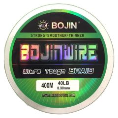 BOJIN 4X Braıd İp Misina 0.30 mm  400 m  Yeşil