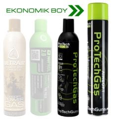 PROTECH GUNS 750ml AIRSOFT GREEN GAS Silikonlu 1000