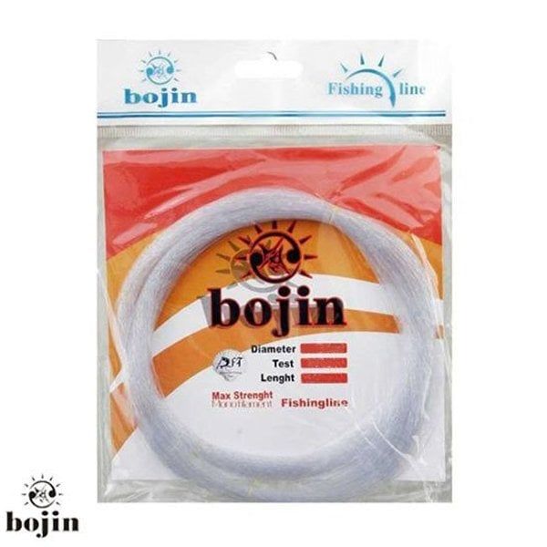 BOJIN Poşet Misina 100 m -0.50mm Renk: B006(Beyaz)