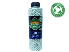 ASG Blaster Tracer, 0.28g, airsoft BB, 3300 adet şişe, Yeşil (19408)