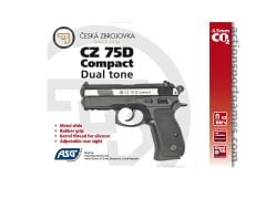 16200 ASG CZ75 D COMPACT ÇİFT RENK HAVALI TABANCA