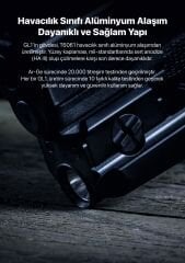 Klarus Gl1 Mikro USB Şarjlı Kompakt Taktik Tabanca Feneri