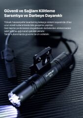 Klarus Gl3 Klarus Gl3 Usb-C Şarj Edilebilir LED Taktik Tüfek Feneri
