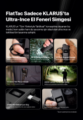 Klarus Flat Tac X1 K (Yüzüklü)