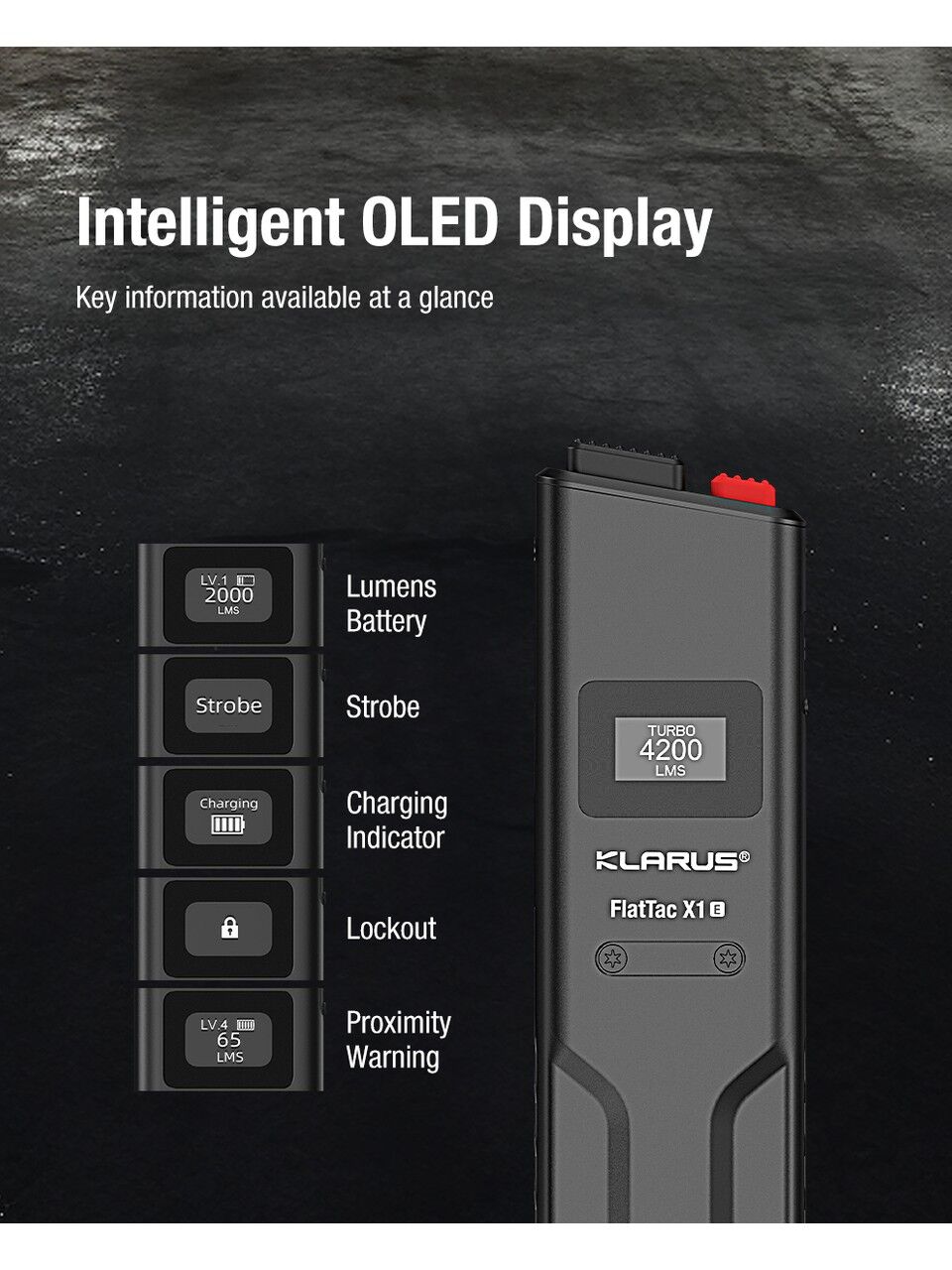 Klarus Flattac X1 K (Yüzüksüz)