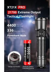 Klarus XT21X Pro Taktik El Feneri - Powerbank