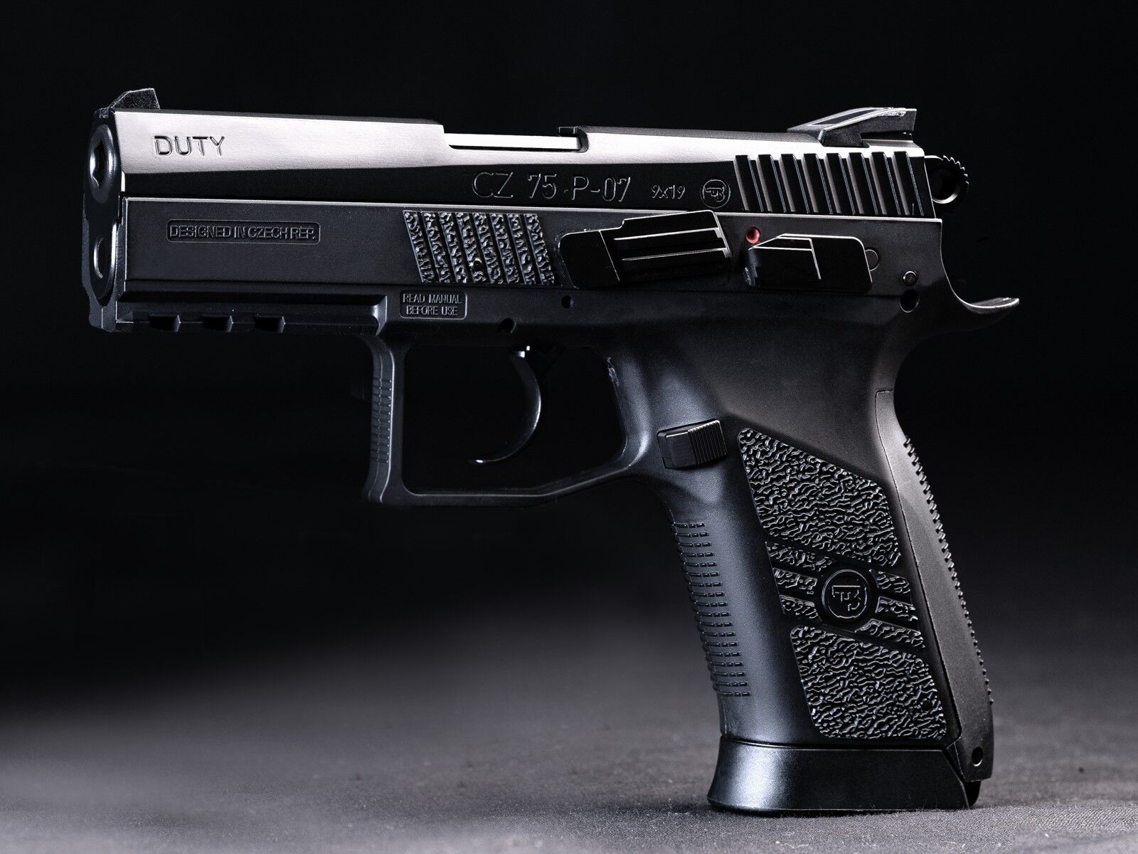 16728 CZ75 P07 DUTY SİYAH BLOWBACK HAVALI TABANCA