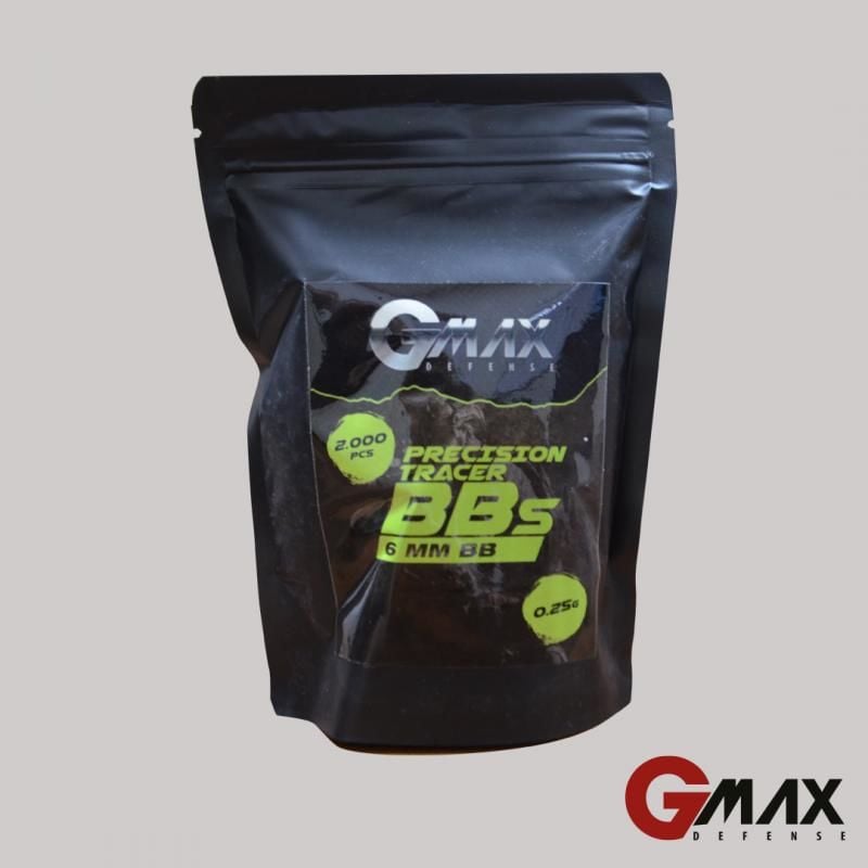 GMAX 0.25 GR Tracer BB 6mm Airsoft BB