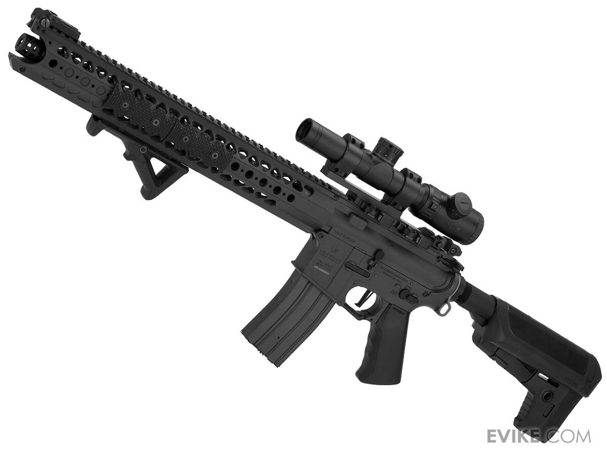 Krytac War Sport Lisanslı LVOA-C M4 Carbine Airsoft AEG Tüfek- Siyah