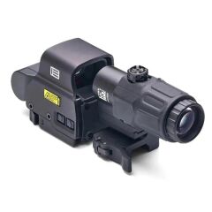 SOTAC 558 G33 BLACK Red Dot Holographic Reflex Sight + G33 3X Magnifier Combo Built-in Flip QD Mount Nişangah - Siyah