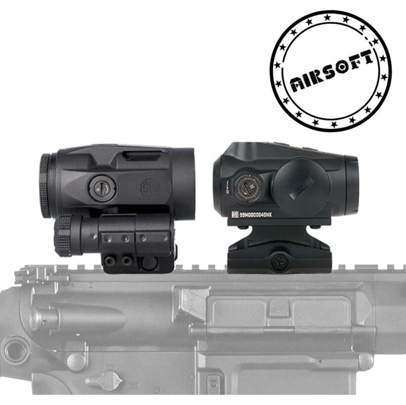 SOTAC Airsoft SIG Romeo 5 Juliet 3 Combo Siyah Red Dot Sight Seti