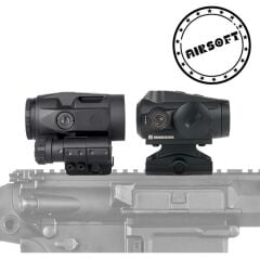 SOTAC Airsoft SIG Romeo 5 Juliet 3 Combo Siyah Red Dot Sight Seti