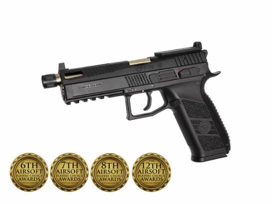 19600 ASG CZ P09 OPTIC SİYAH BLOWBACK AIRSOFT TABANCA