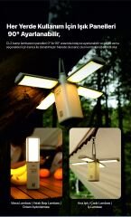 Klarus CL2 Pro 14000 mAh Powerbank Kapasiteli Katlanabilir Kamp Lambası (Beyaz)