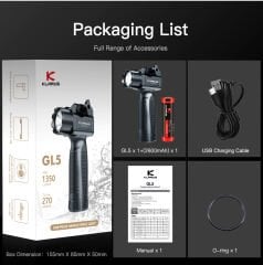 KLARUS GL5 DİKEY TUTAMAK TAKTİK TÜFEK FENERİ