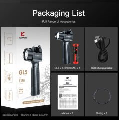 KLARUS GL5 DİKEY TUTAMAK TAKTİK TÜFEK FENERİ