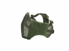 19254 KULAK KORUMALI HAKİ AĞIZ MASKESİ