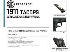 SİG SAUER 1911 TACOPS AİRSOFT TABANCA