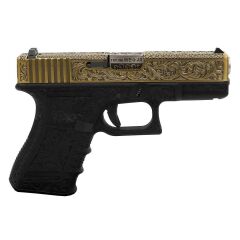 We Glock 34 Ivory Gravürlü Airsoft Tabanca