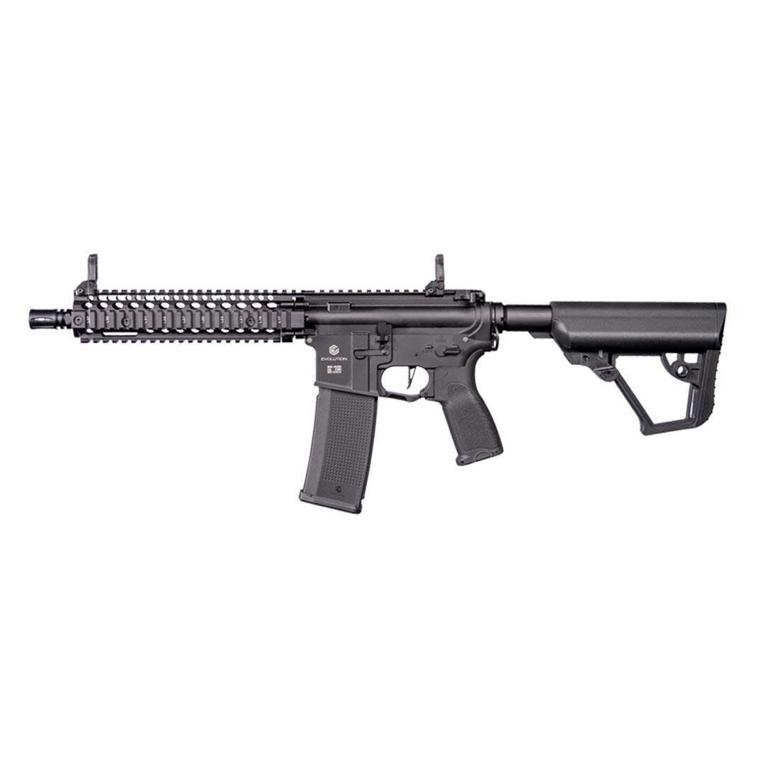 Evolution Recon MK18 Mod 1 10.8'' Carbontech Siyah Airsoft Tüfeği + 7.4v LiPo Pil