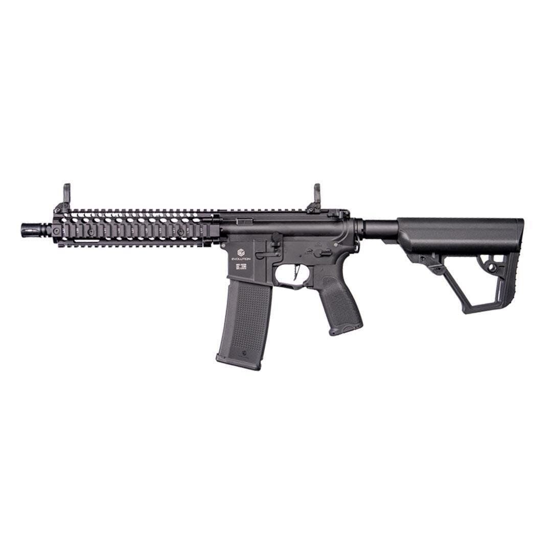 Evolution Recon MK18 Mod 1 10.8'' Carbontech Siyah Airsoft Tüfeği + 7.4v LiPo Pil (MH-3000.AP)