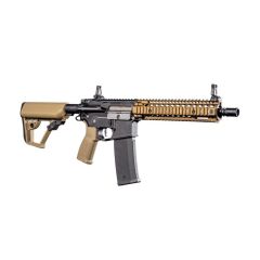 Evolution Recon MK18 Mod 1 10.8'' Carbontech Siyah-Tan Airsoft Tüfeği + 7.4v LiPo Pil (MH-3000BB.AP)