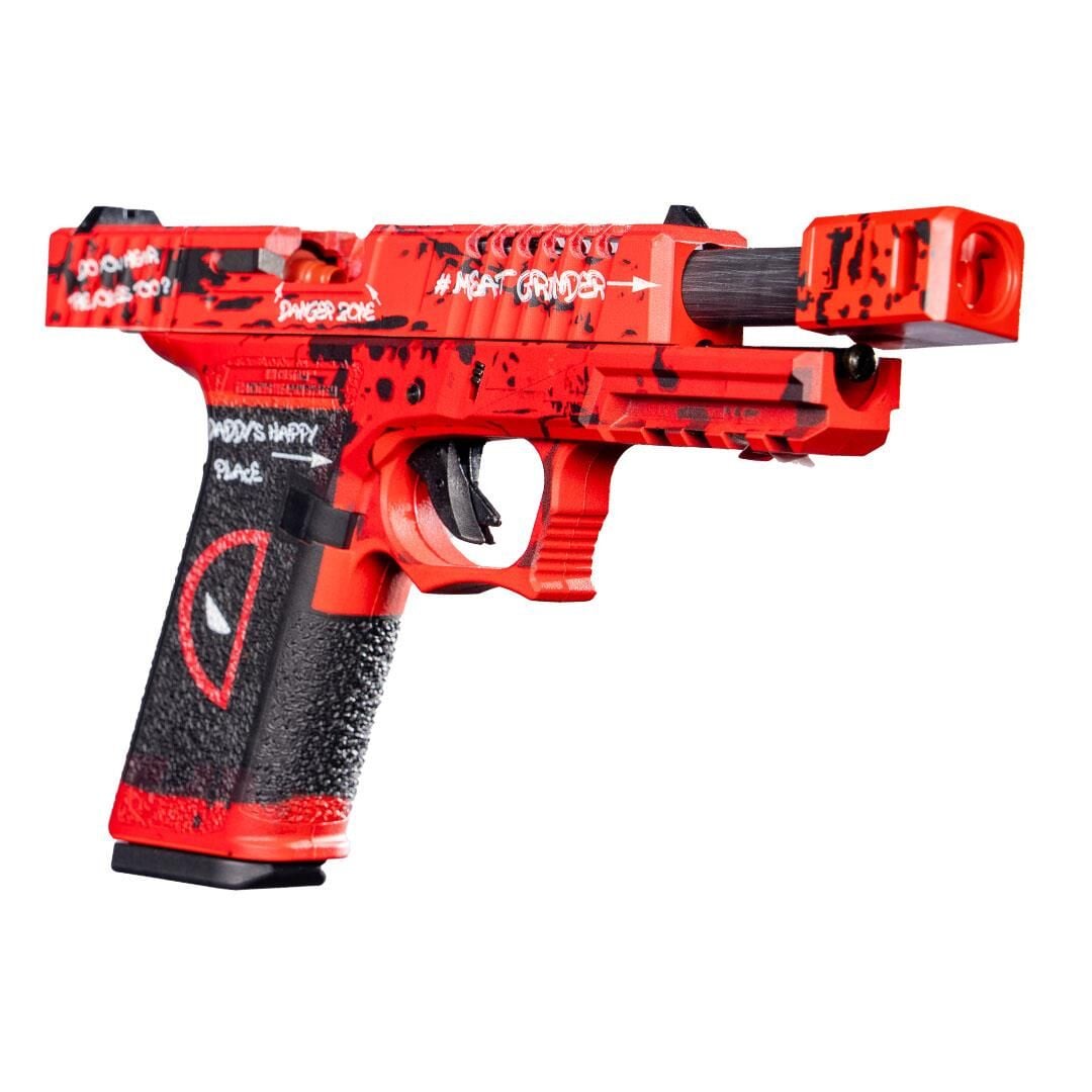 AW Glock 17 Deadpool Edition Airsoft Tabanca