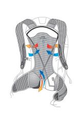Deuter Race EXP Air Sırt Çantası CRANBERRY-MARON
