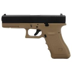 We Glock 17 Gen3 Tan Airsoft Tabanca (GBB)