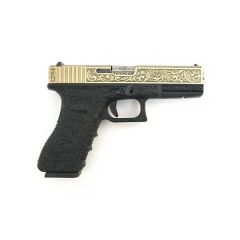 We Glock 17 Ivory Gravürlü Airsoft Tabanca (GBB)