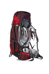 Deuter Aircontact 60 + 10 SL Kadın Sırt Çantası Aubergine-Cranberry