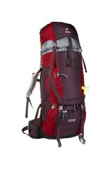 Deuter Aircontact 60 + 10 SL Kadın Sırt Çantası Aubergine-Cranberry
