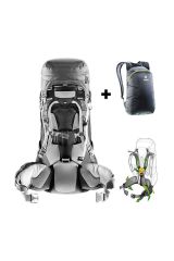 Deuter Aircontact Pro 65 + 15 Kadın Sırt Çantası graphite-black