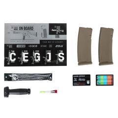 Specna Arms SA-C19 Airsoft Tüfeği – DD CORE™ Gen.2 HAL ETU™ (Full Tan)