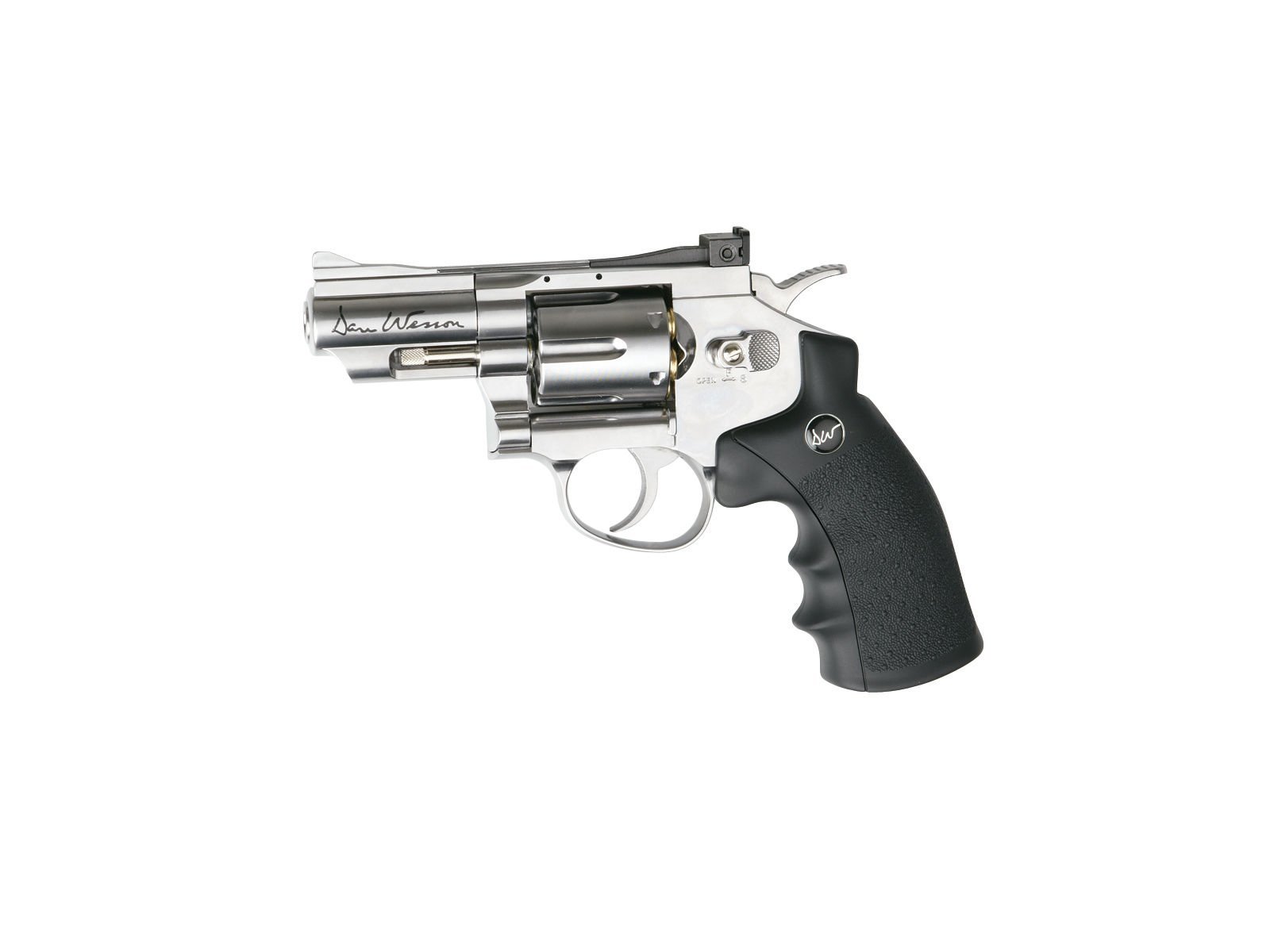 ASG DAN WESSON 2,5'' HAVALI TABANCA, BB, GÜMÜŞ