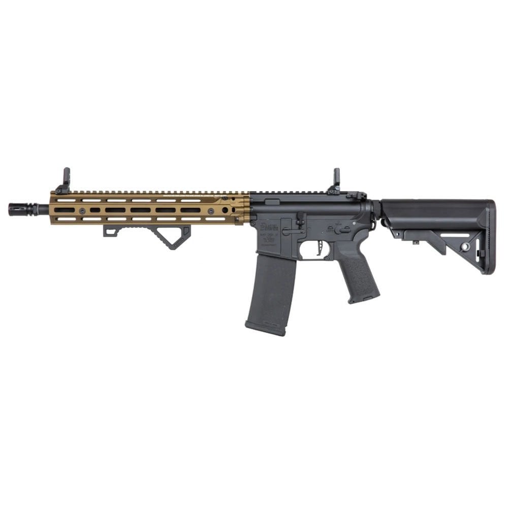 Specna Arms SA-P28 Prime™ Airsoft Tüfeği Daniel Defense® RIS III 12.5” Aster II ETU Fırçasız Motor – Chaos Bronz