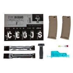 Specna Arms Daniel Defense® MK18 SA-P19 Prime™ Aster II ETU Fırçasız Motor Airsoft Tüfeği – Chaos Bronze