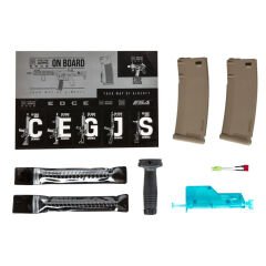 Specna Arms Daniel Defense® MK18 SA-P19 Prime™ Aster II ETU Fırçasız Motor Airsoft Tüfeği – Chaos Bronze