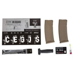 Specna Arms Daniel Defense® Airsoft Tüfeği MK18 SA-E19 EDGE™ HAL 2™ ETU Gen.2 – Yarım Tan
