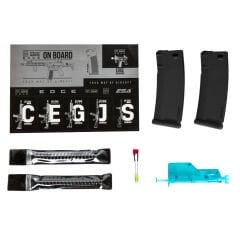 Specna Arms SA-P28 Prime™ Airsoft Tüfeği Daniel Defense® RIS III 12.5” Aster II ETU Fırçasız Motor – Yarım Gri