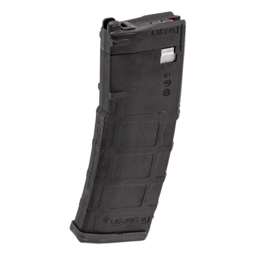 VFC LightWeight 30BB VMAG Gas Magazine GBB Airsoft Tüfek Şarjörü (Siyah)(VFC /DNA /AR /M4 /M16 /HK416 /BCM) Uyumludur