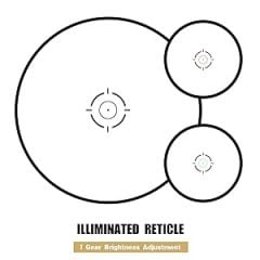SPİNA 1x24 Prism Solar (RD099) Red dot