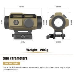 SPİNA OPTİCS SYM-30 Red dot RD082T