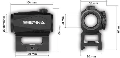 SPİNA OPTİCS AWL 20 (RD085) Red dot