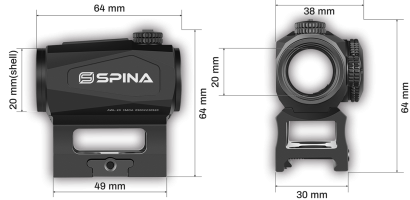 SPİNA OPTİCS AWL 20 (RD085) Red dot