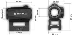 SPİNA OPTİCS AWL 20 (RD085) Red dot