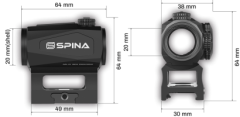 SPİNA OPTİCS AWL 20 (RD085) Red dot