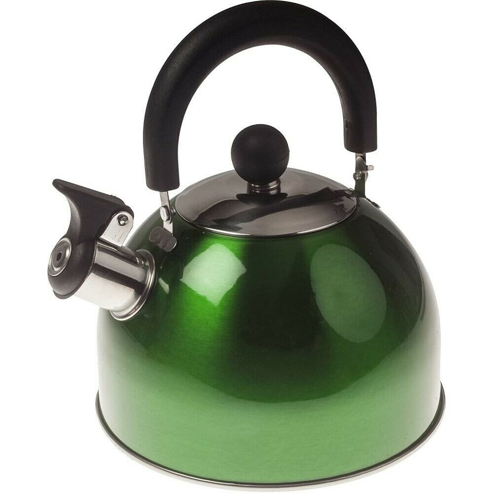 Summit Su Isıtıcıs 2 Litre / Whistling Kettle with Colour Coating 2 Litre apple green